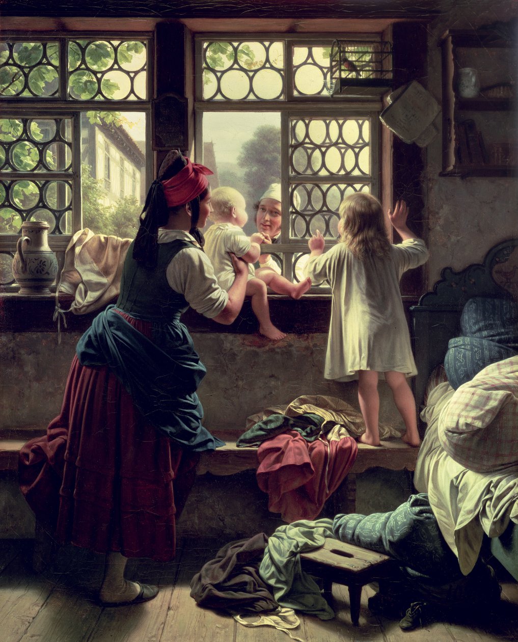 Buenos días, querido padre de Friedrich Edouard Meyerheim