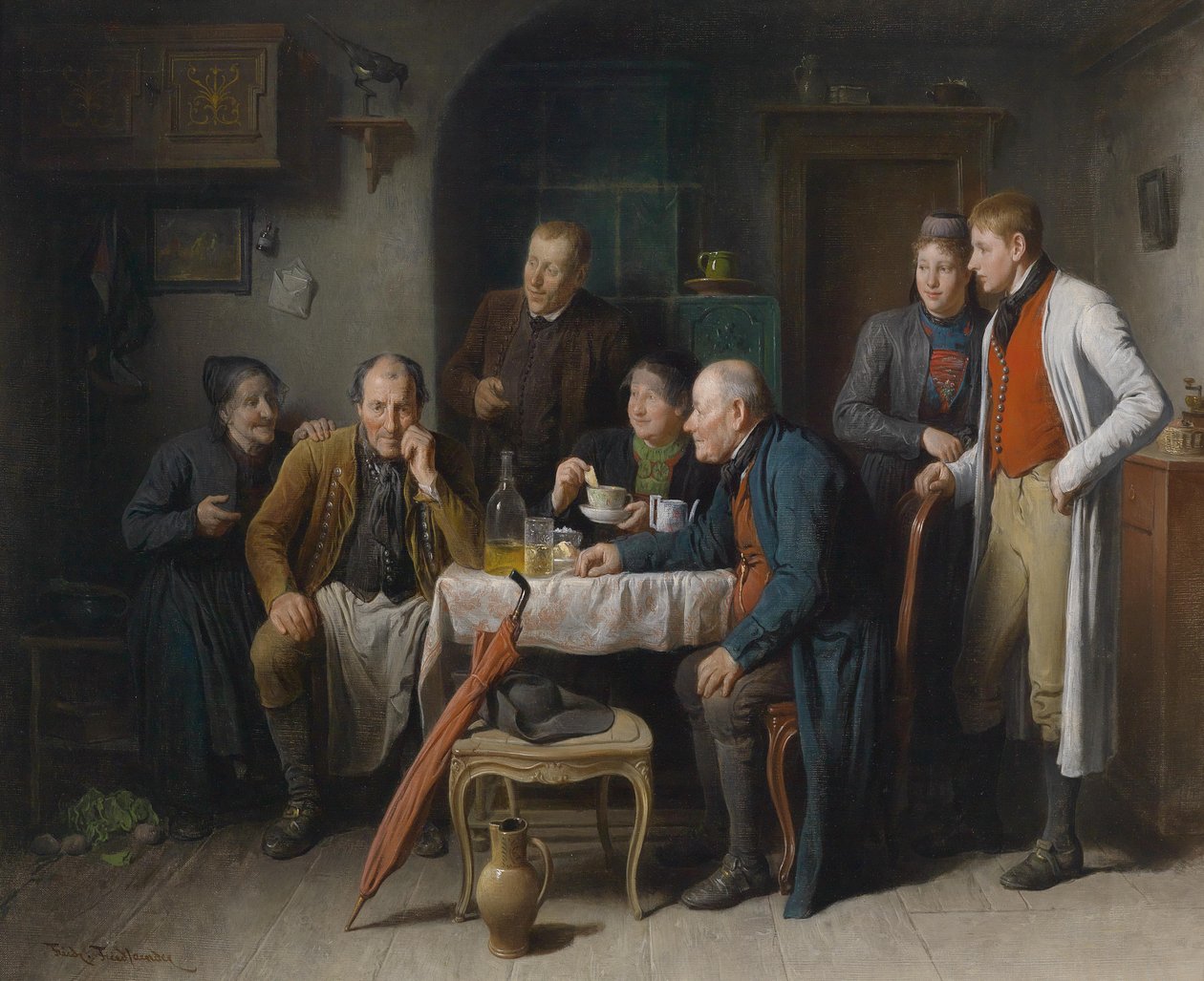 La propuesta de matrimonio de Friedrich Friedlander