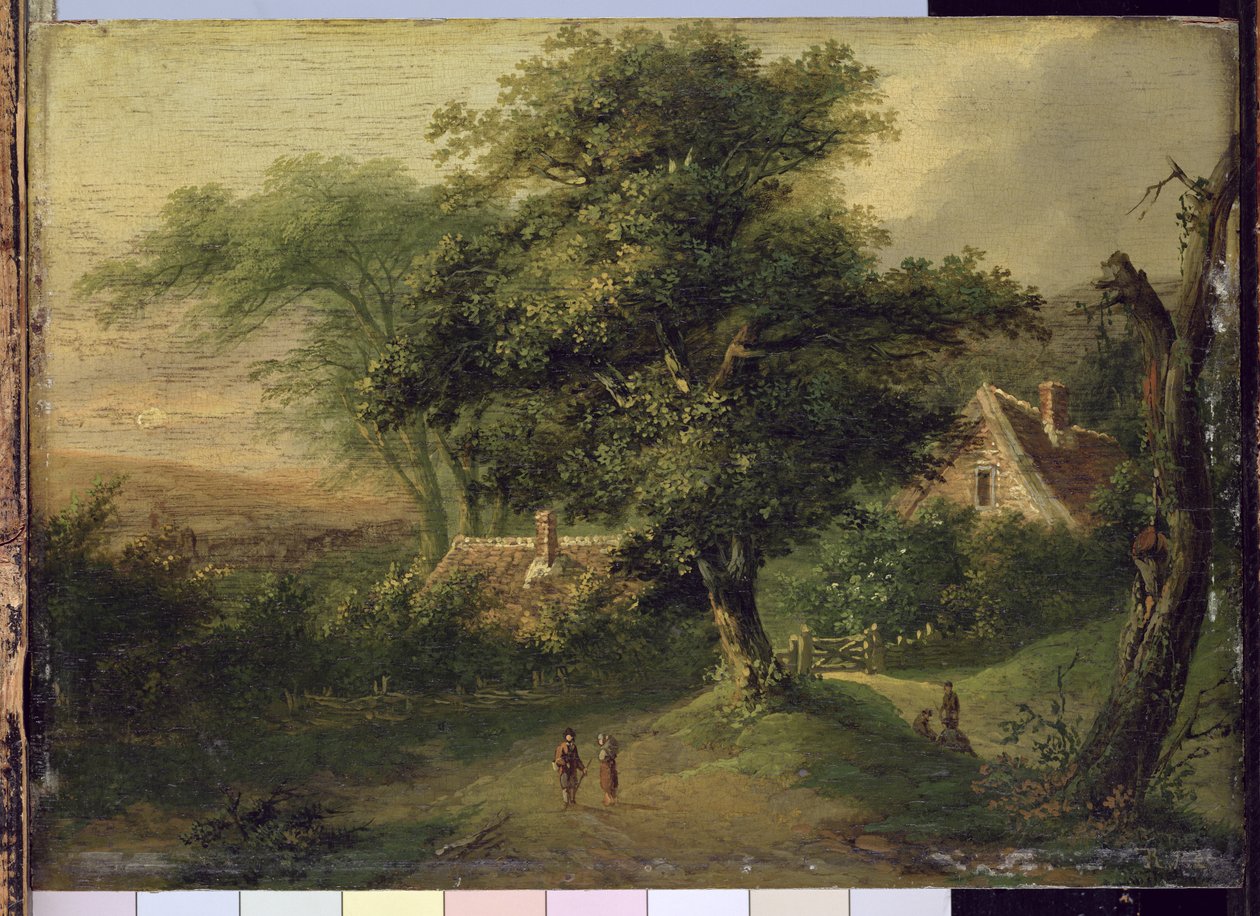 Paisaje, 1827 de Friedrich Rosenberg