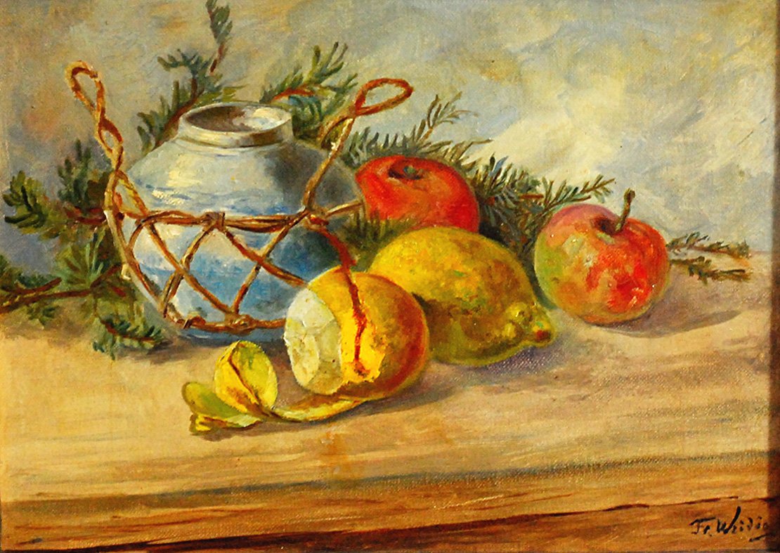 Naturaleza muerta de Friedrich Weidig
