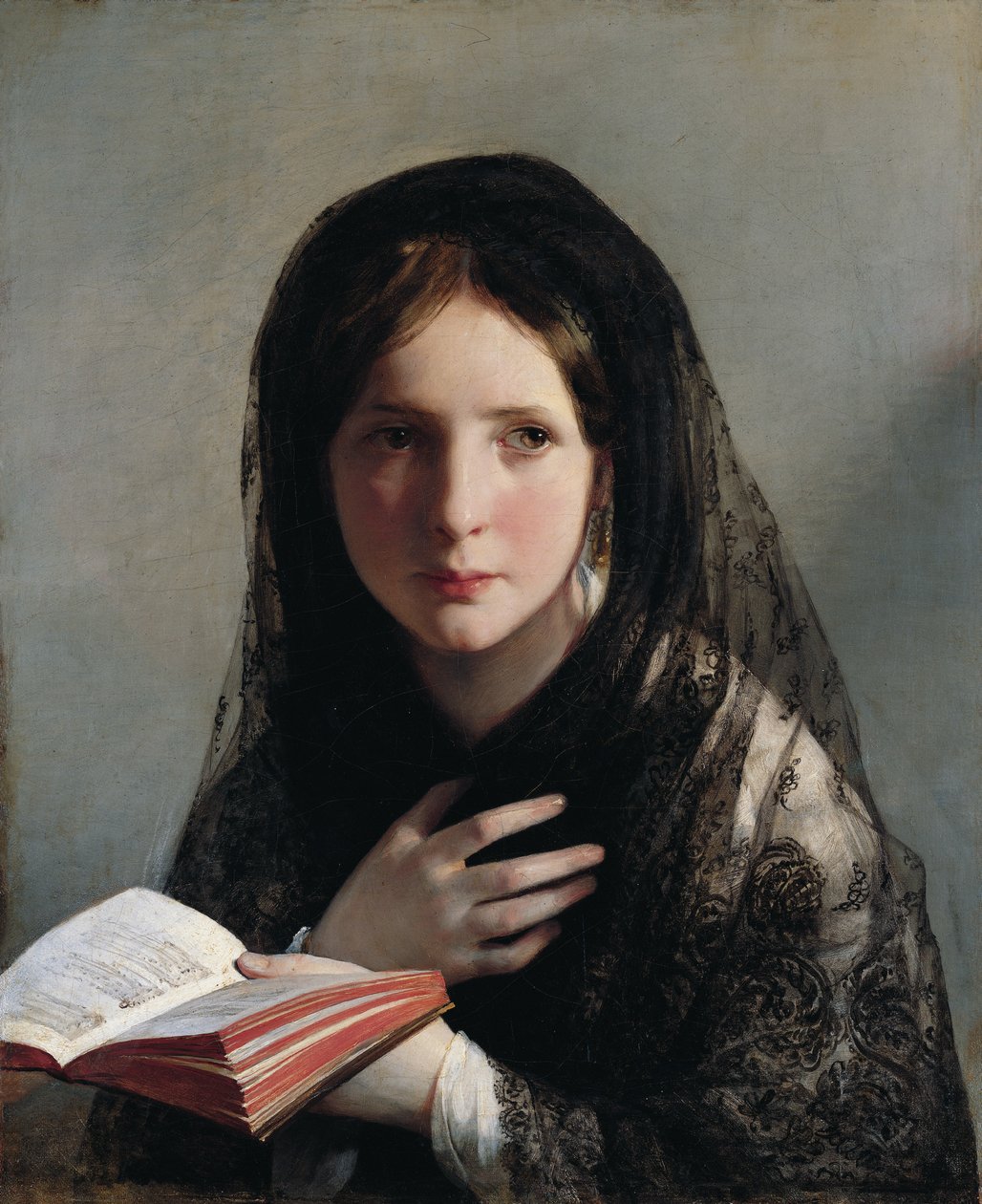 Sumido en sueños de Friedrich von Amerling
