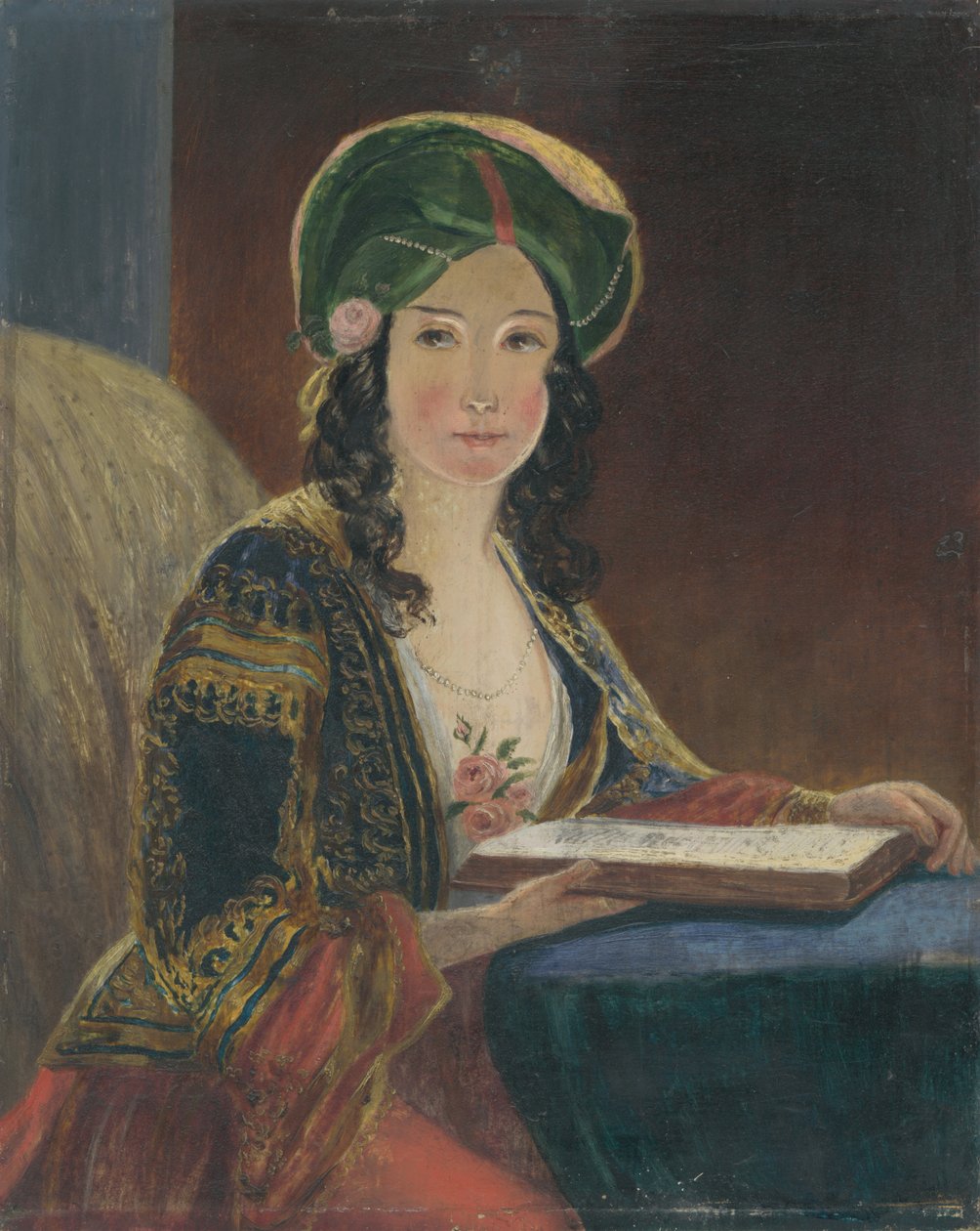 Joven Mujer en Traje Oriental (La Oriental - copia) de Friedrich von Amerling