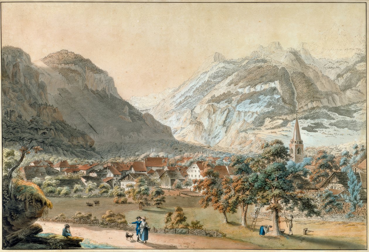 El pueblo de Bex de Friedrich Georg Wexelberg