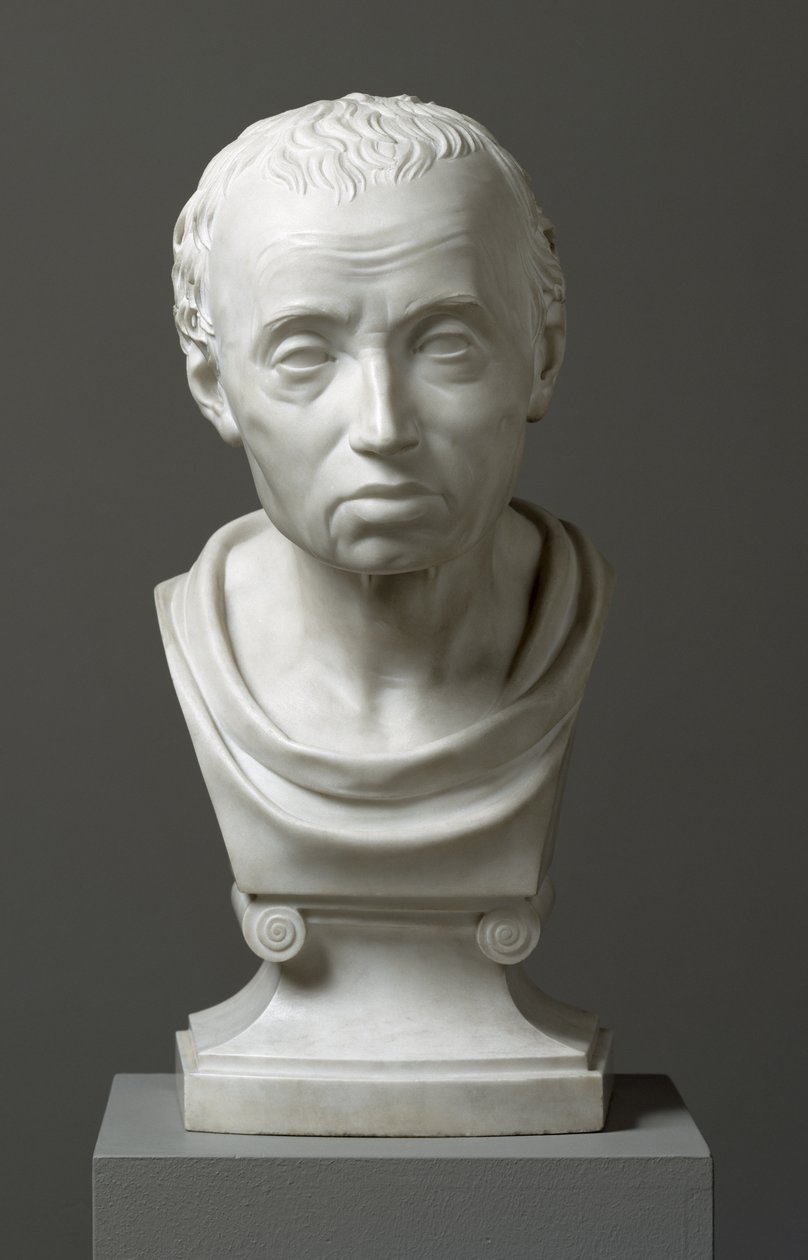 Retrato de Emmanuel Kant (1724-1804), 1801 de Friedrich Hagemann