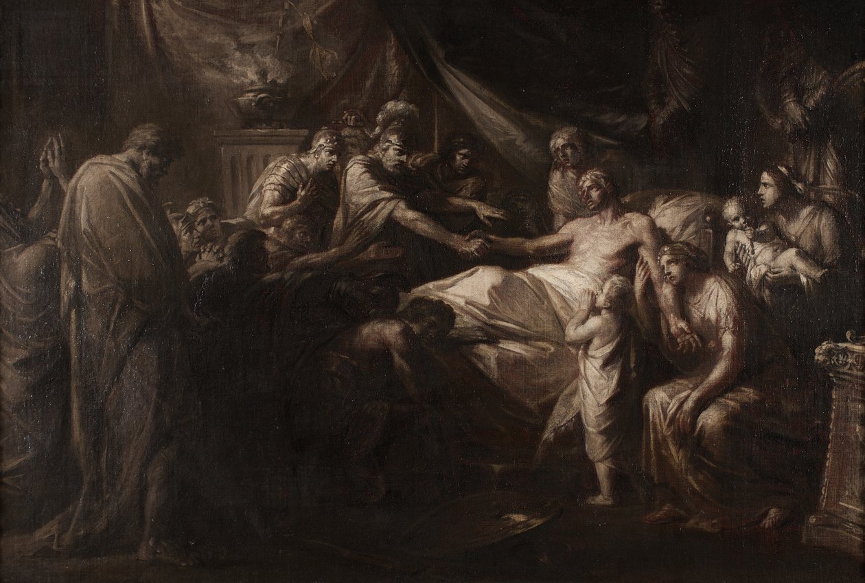 Der Tod des Germanicus de Friedrich Heinrich Fuger