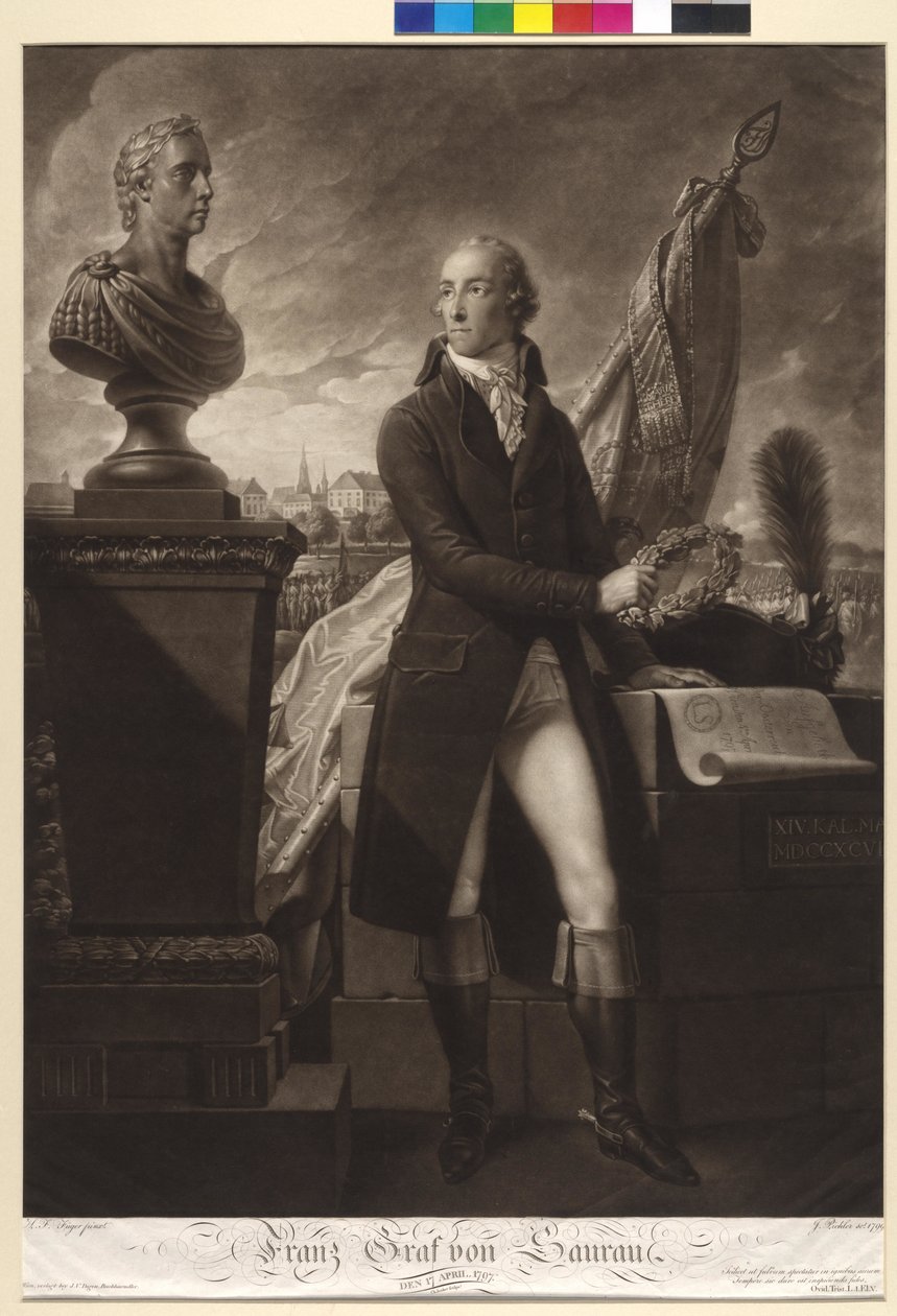 El 17 de abril Franz conde von Saurau de Friedrich Heinrich Fuger