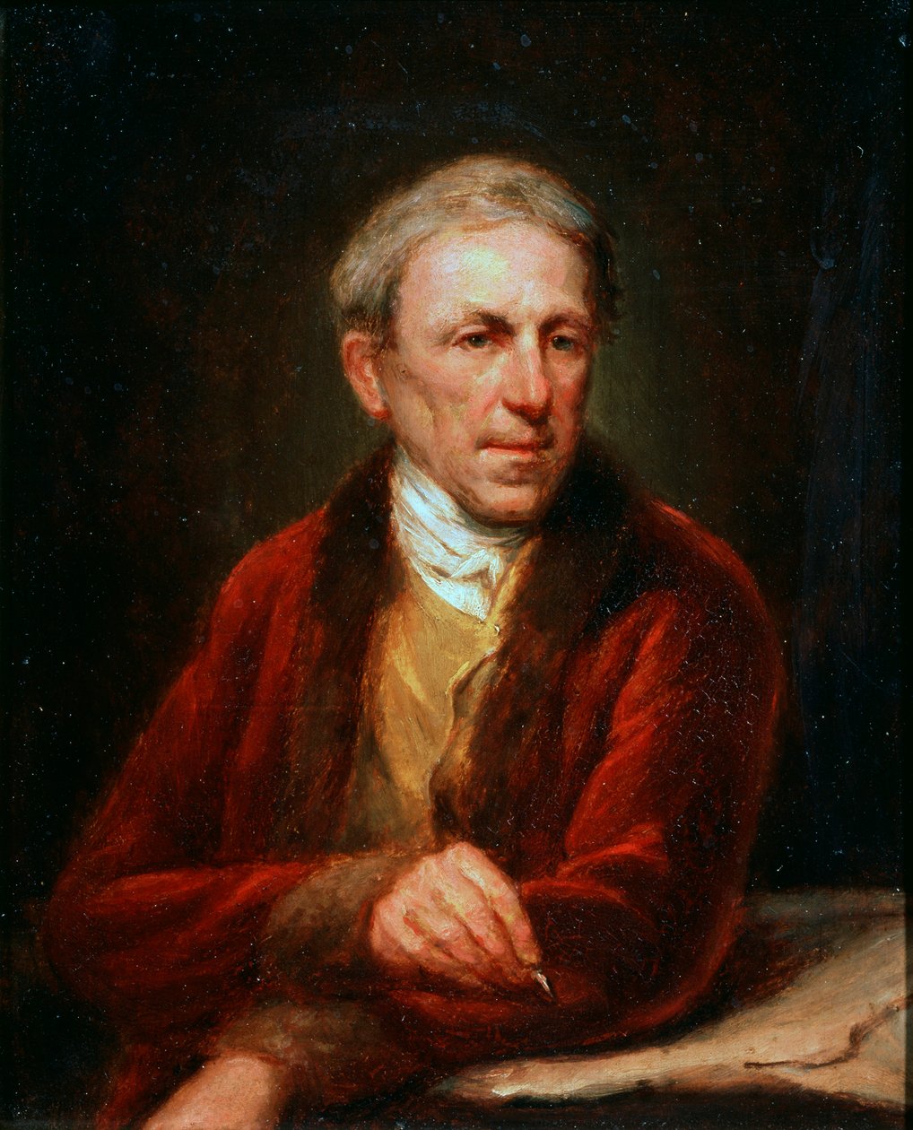 Autorretrato, 1840 de Friedrich Kuhnel