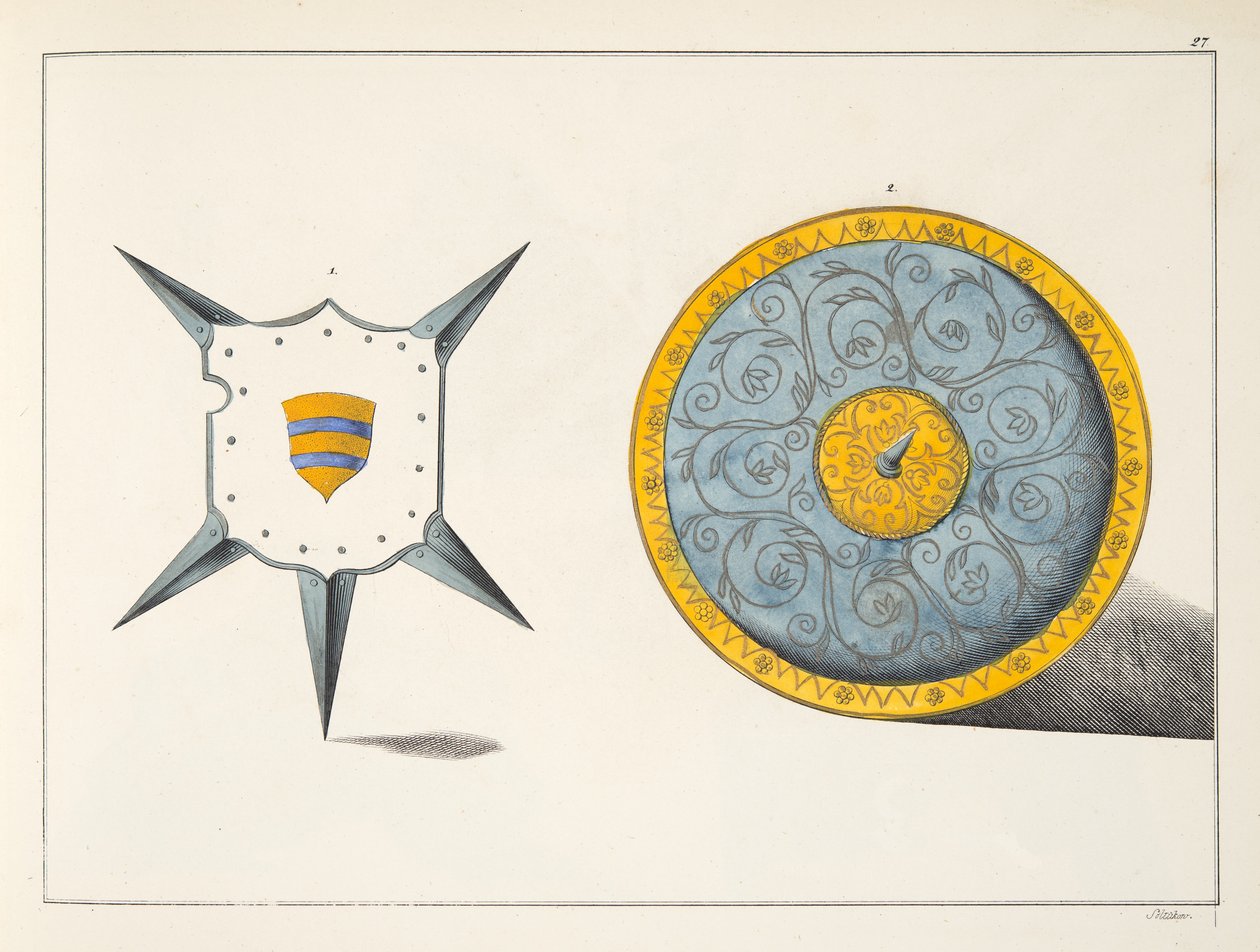 Escudos, lámina de 