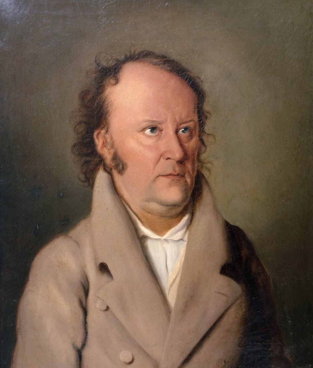 Retrato del escritor Jean Paul, 1810 de Friedrich Meier