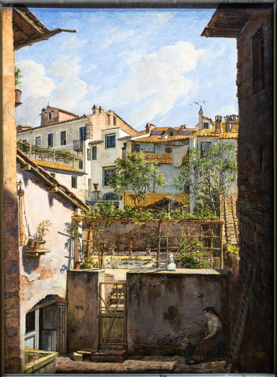 Patios italianos de Friedrich Moosbrugger