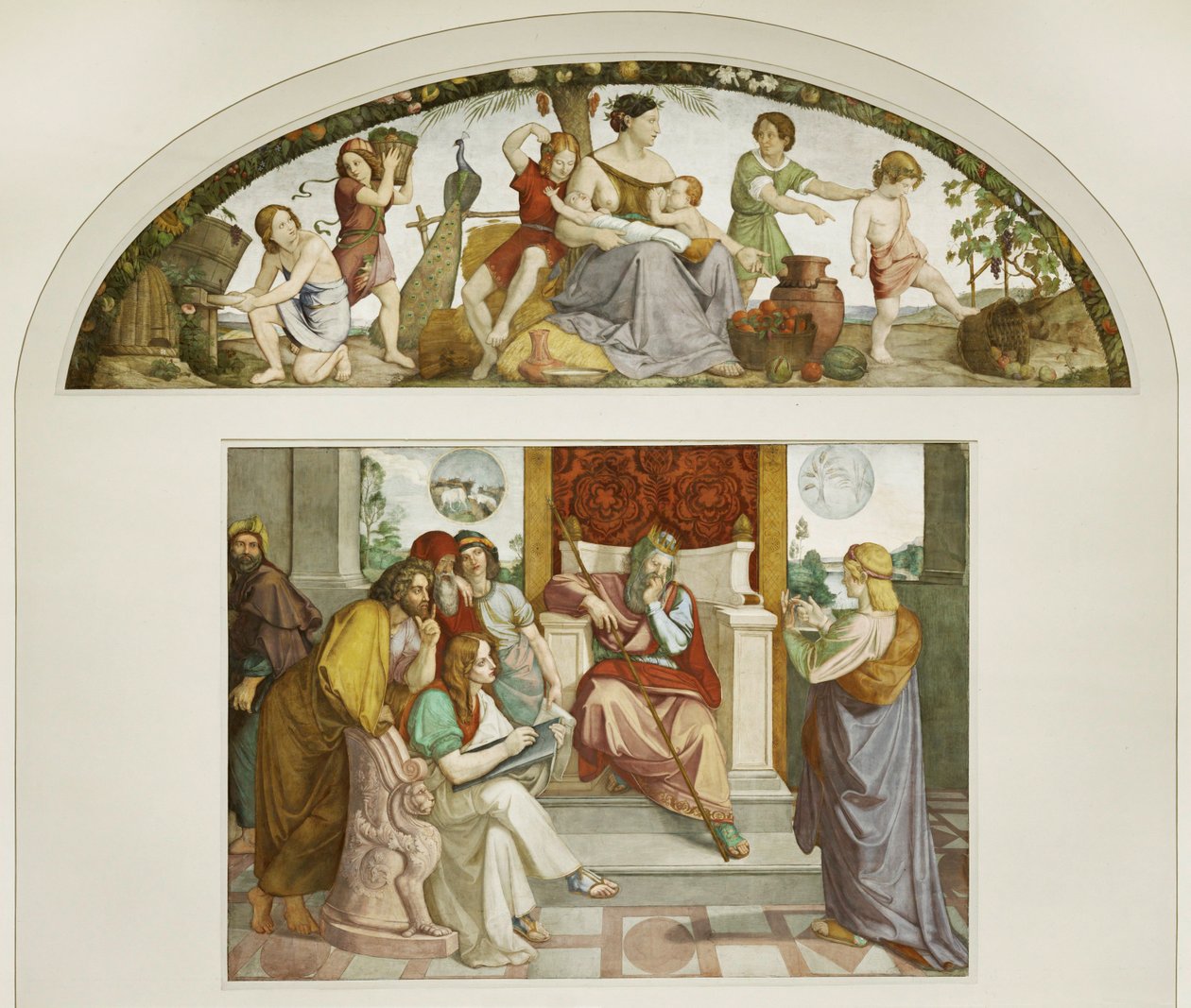 José de Egipto ante el Faraón de Friedrich Overbeck