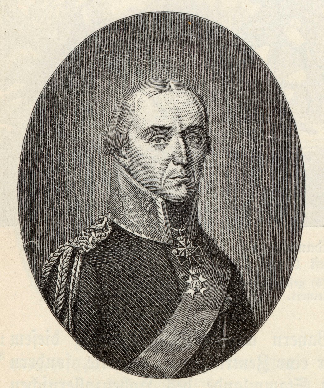 Friedrich Wilhelm Graf Bülow von Dennewitz 1755-1816 de Friedrich Wilhelm Bollinger