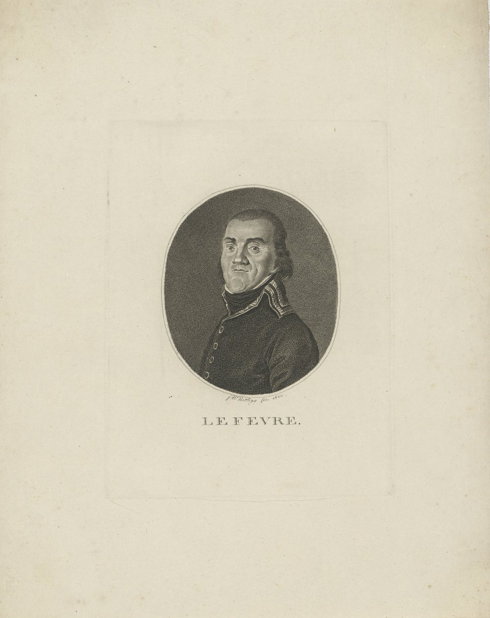 General François-Joseph Lefebvre de Friedrich Wilhelm Nettling