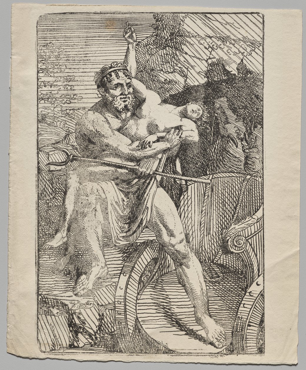 El rapto de Proserpina por Plutón (2ª versión) de Friedrich Wilhelm Reuter