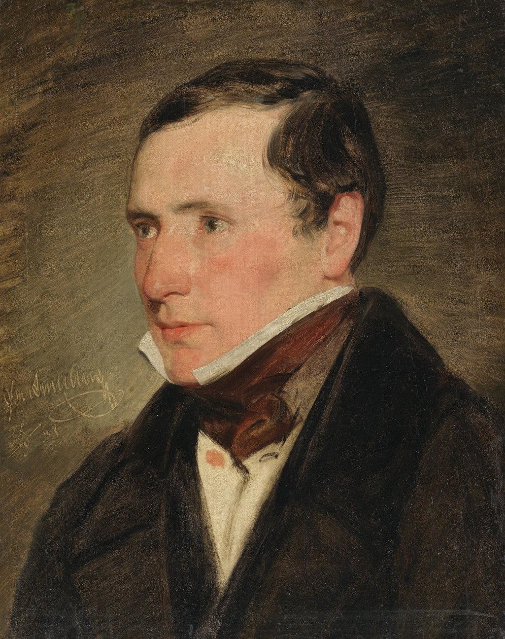 Retrato de un joven de Friedrich von Amerling