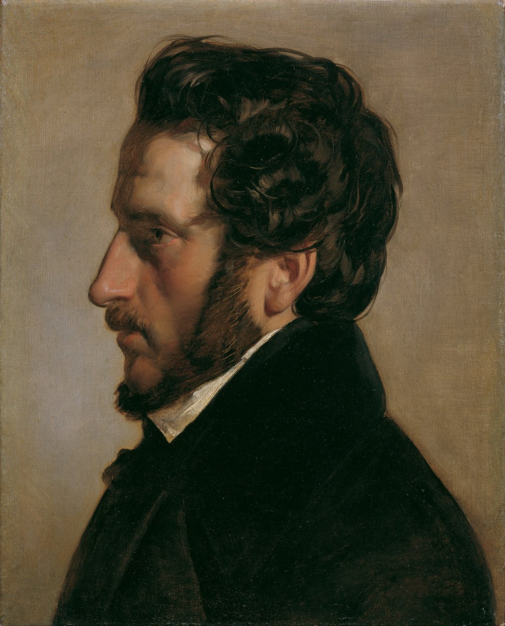 El pintor Friedrich Gauermann de Friedrich von Amerling