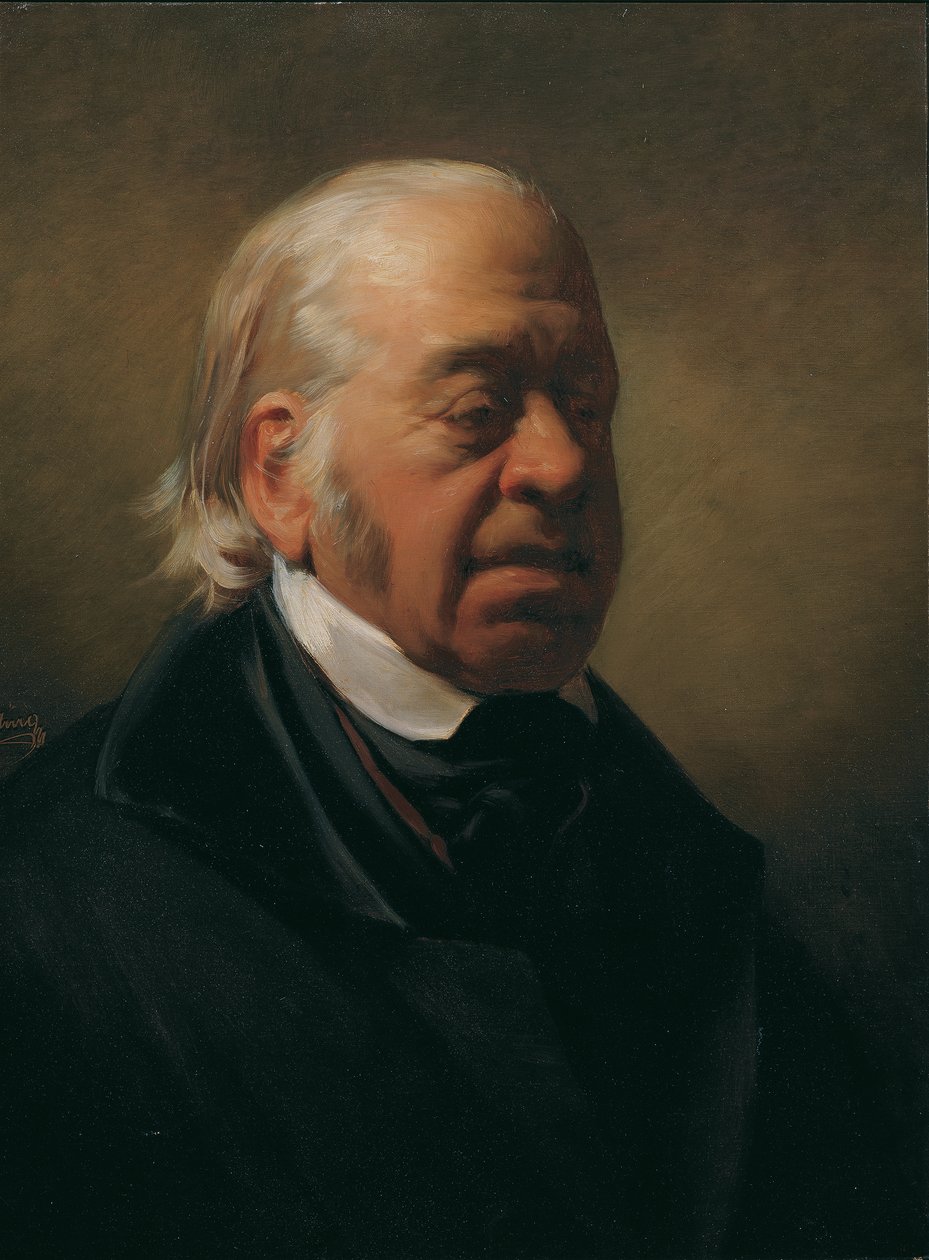 El pintor Johann Nepomuk Schödlberger de Friedrich von Amerling