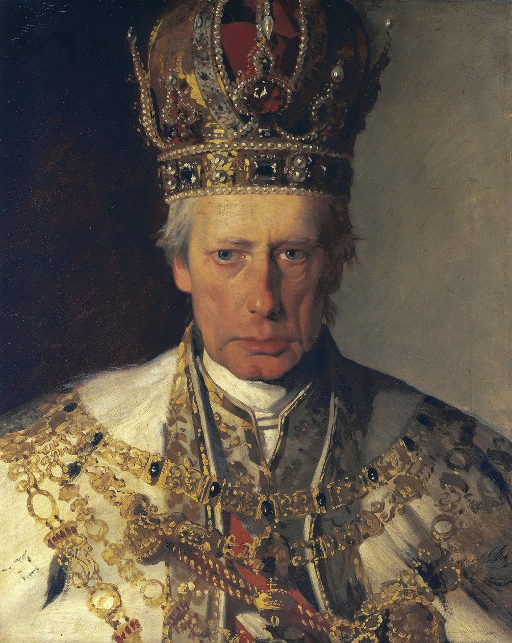 El emperador Francisco I de Austria de Friedrich von Amerling