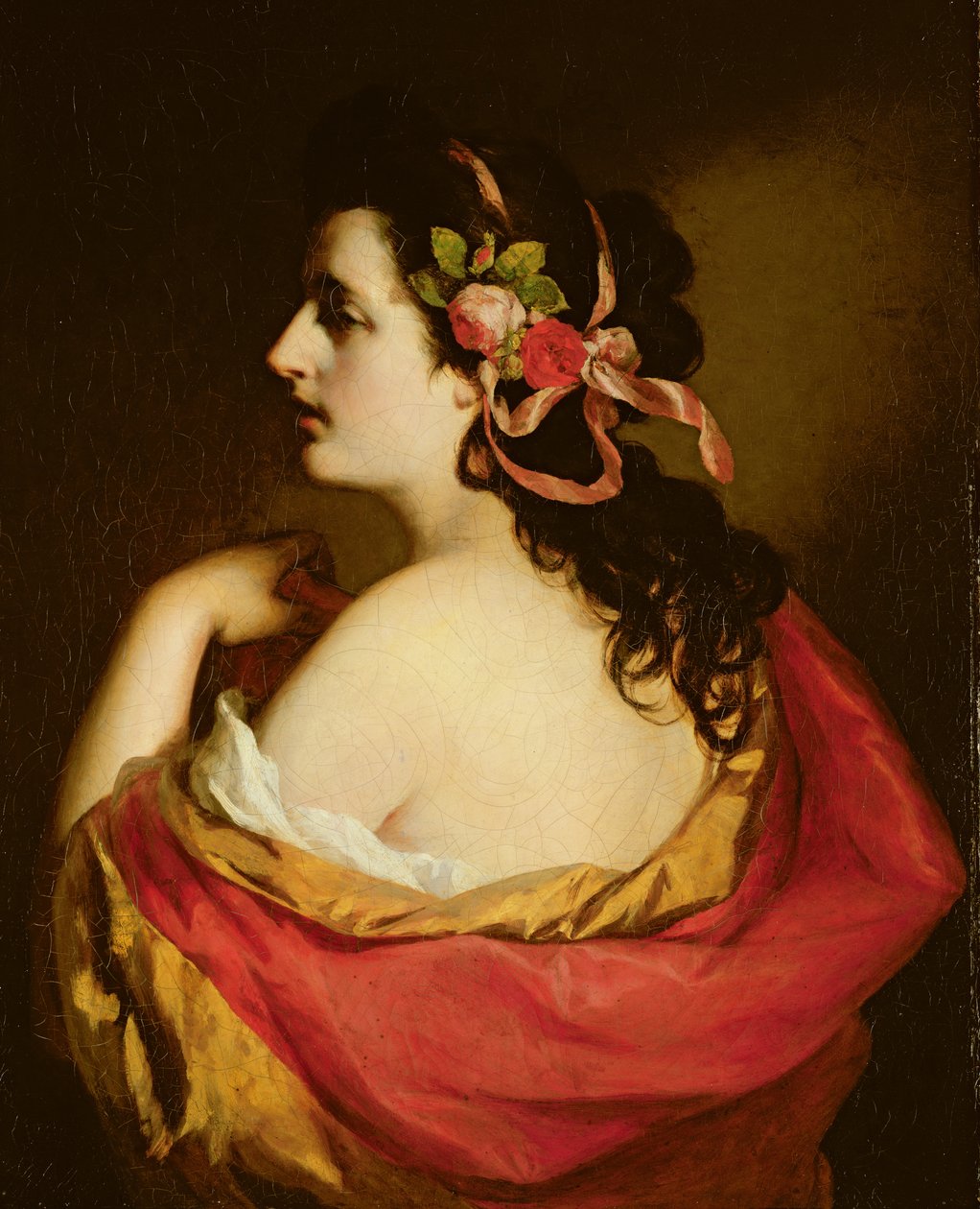 Retrato de una niña de Friedrich von Amerling