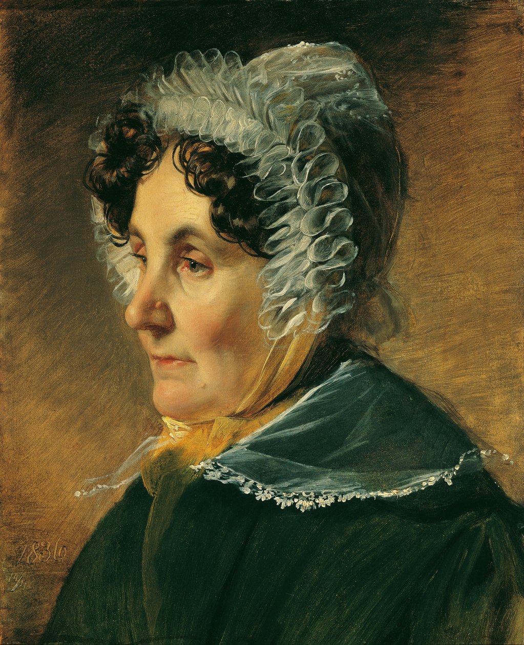 Theresia Amerling, madre de la artista de Friedrich von Amerling