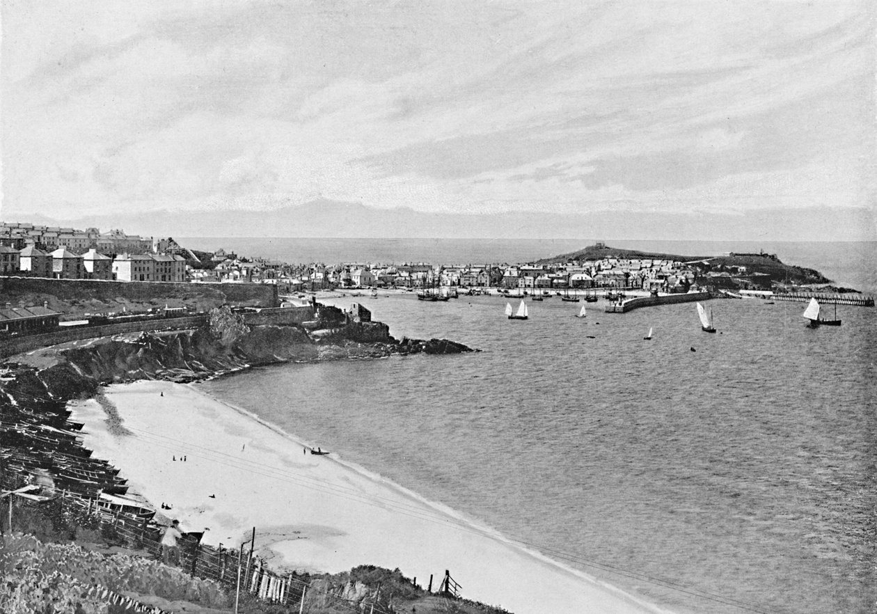 St. Ives, Cornwall, c1896 de Frith and Co