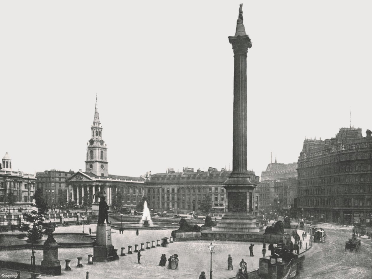 Trafalgar Square, Londres de Frith and Co