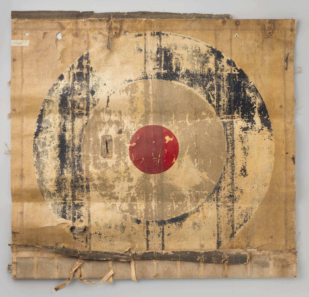 Fragmento de avión de pancarta de lino F.K. 23 de Frits Koolhoven