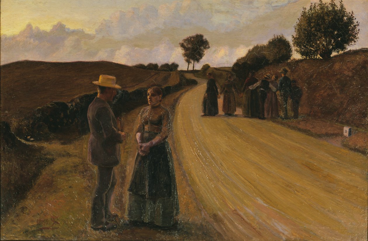 Romance en la Noche, 1889-91 de Fritz Syberg