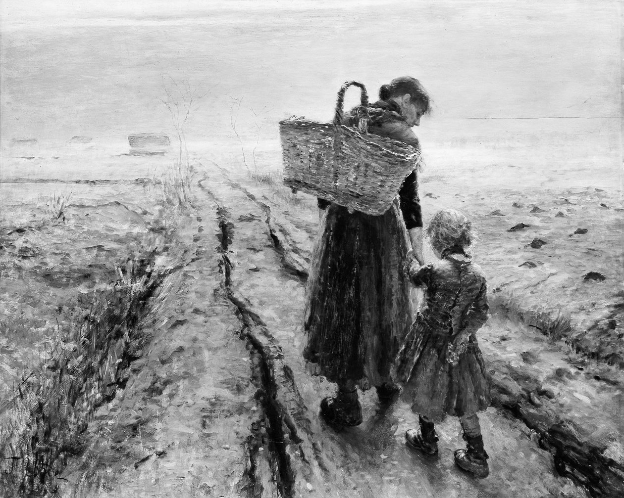 El camino a casa de Fritz von Uhde