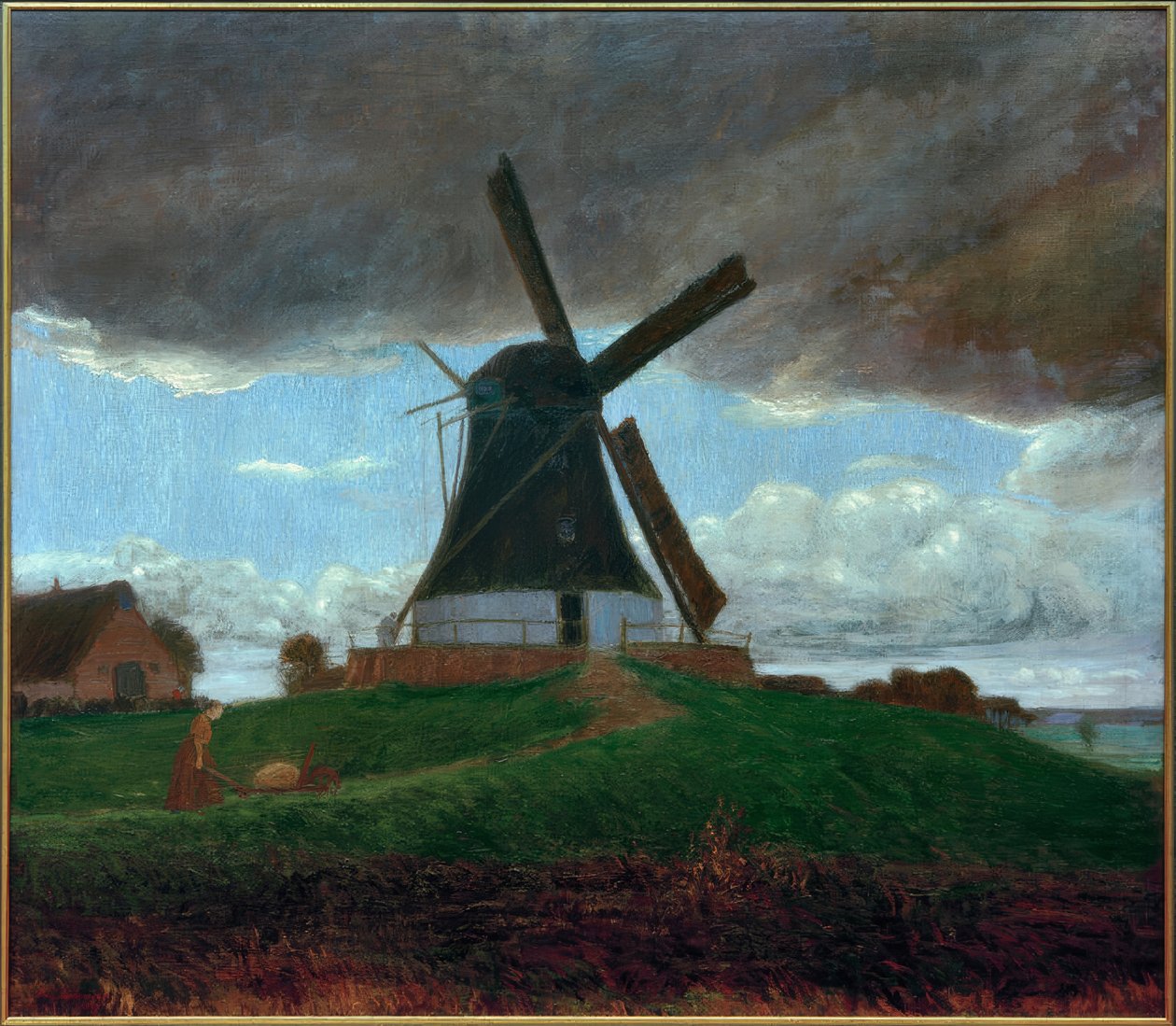 El molino de viento de Fritz Mackensen
