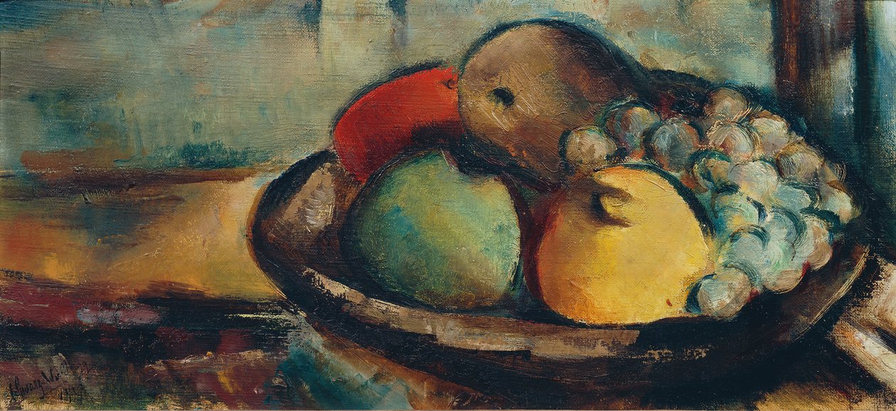 Bodegón de frutas de Fritz Schwarz Waldegg