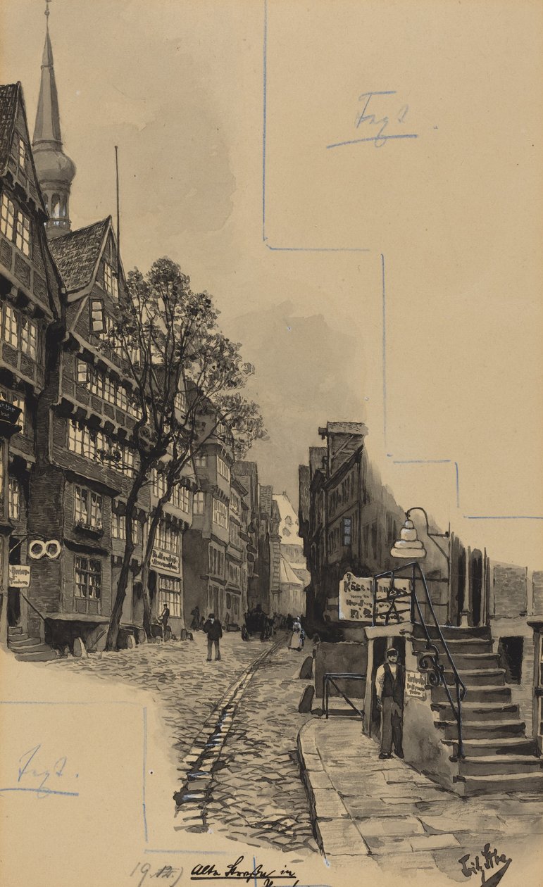 Calle vieja de Fritz Stoltenberg