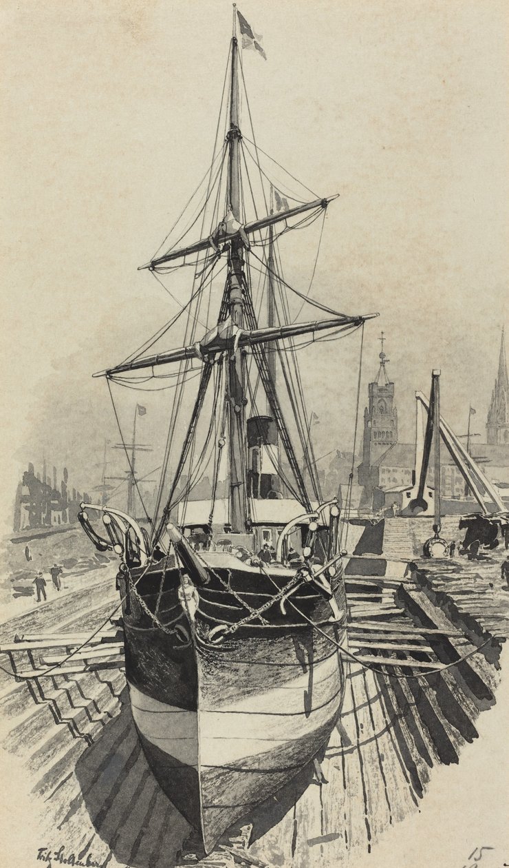 Barco de Emigrantes de Fritz Stoltenberg