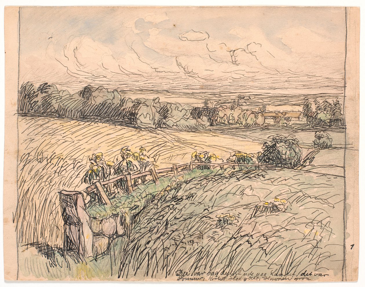 Era tan hermoso en el campo... de Fritz Syberg