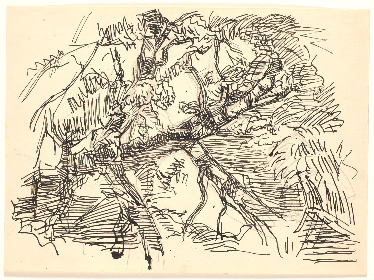 Ramas sobre el agua de Fritz Syberg