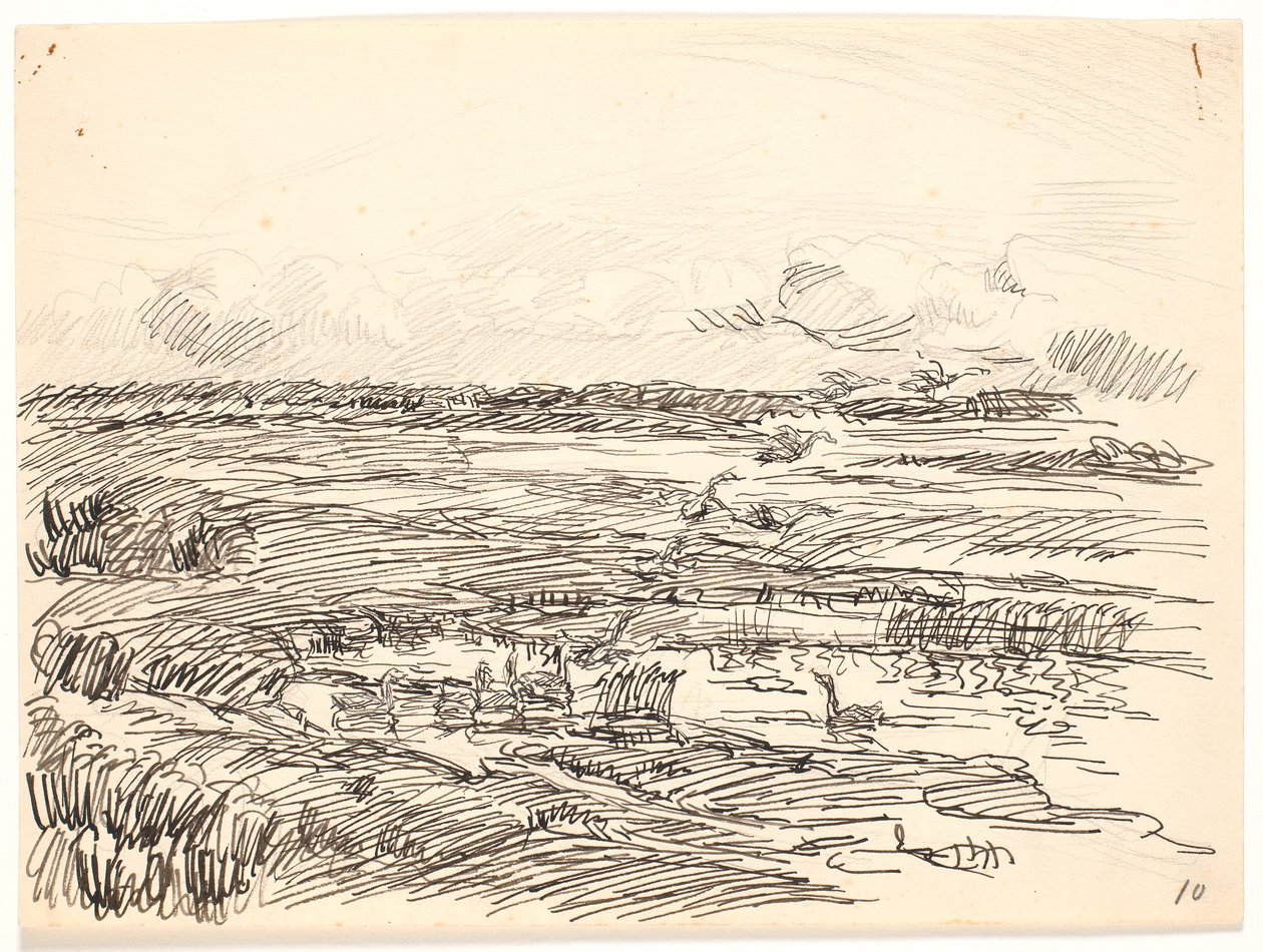 Paisaje del Mosela de Fritz Syberg