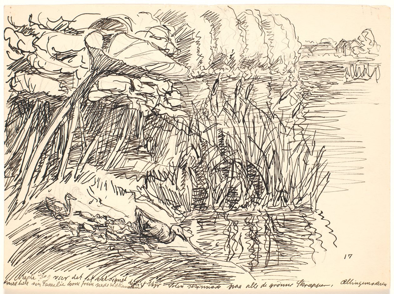 Al día siguiente fue un clima bendito y hermoso... de Fritz Syberg