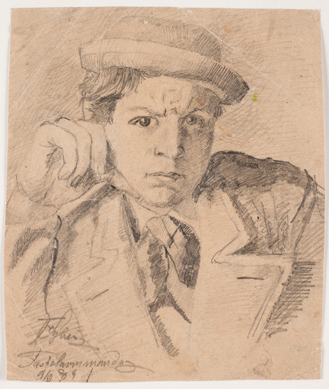 Autorretrato de Fritz Syberg