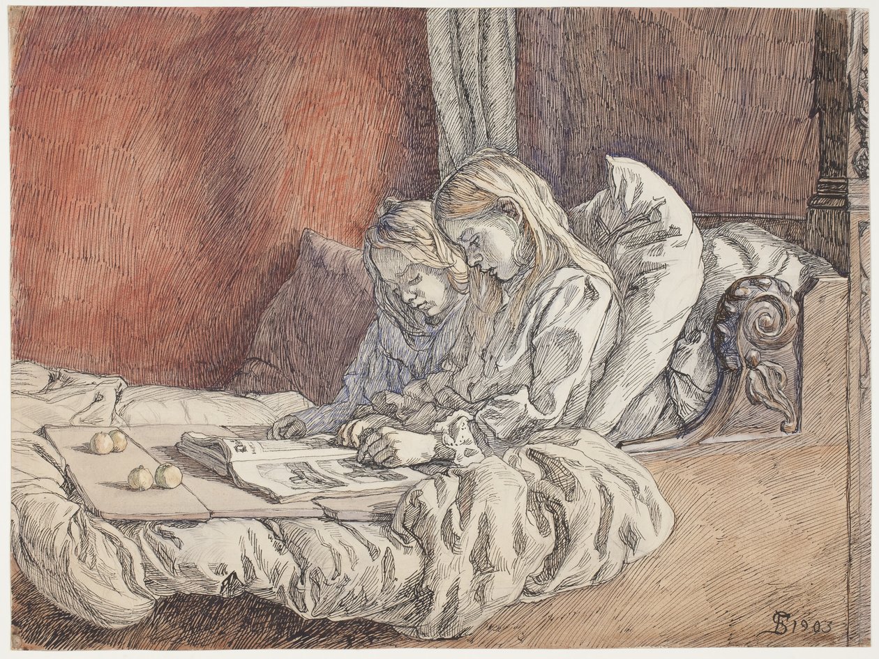 Dos convalecientes de Fritz Syberg