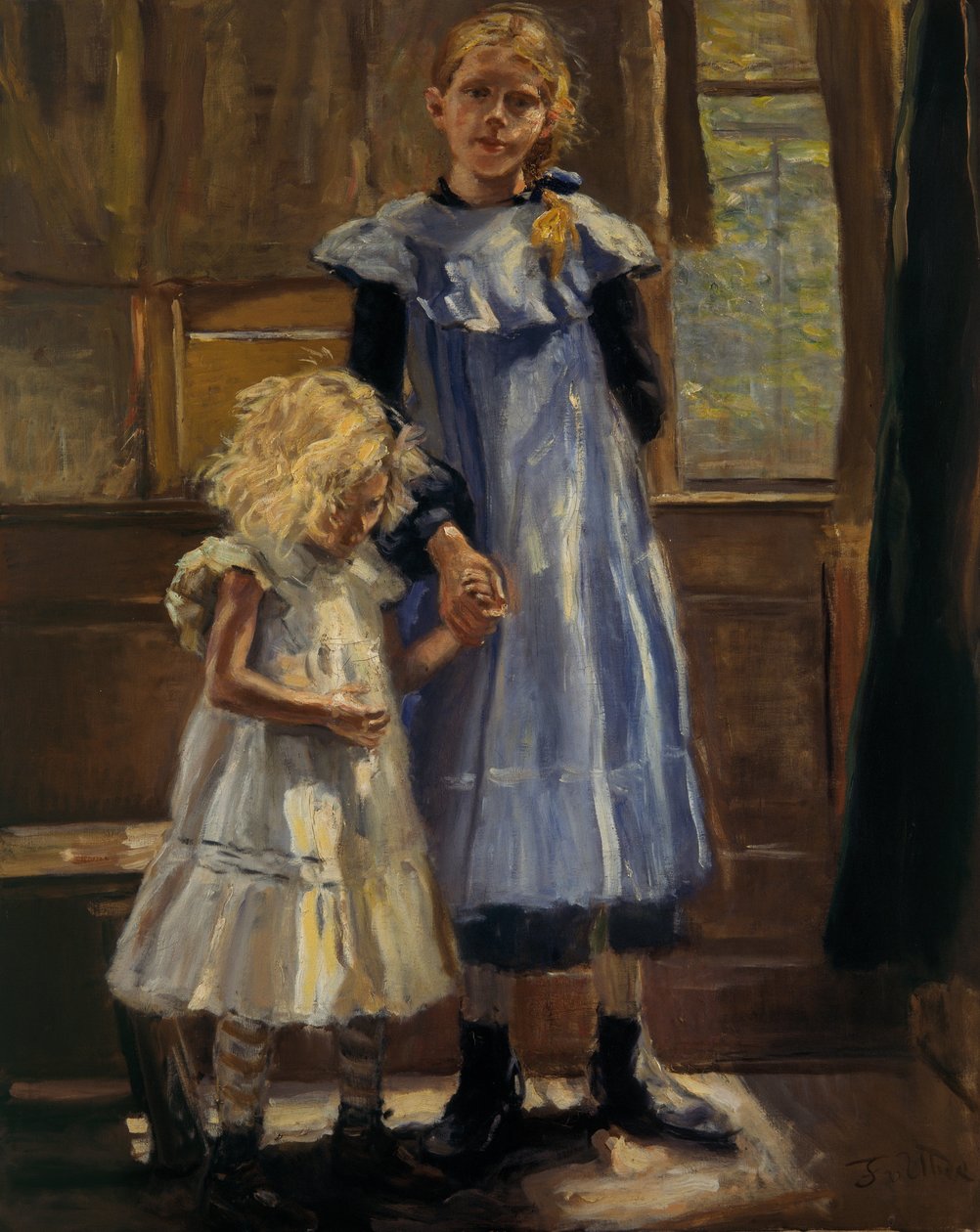 Dos chicas de Fritz von Uhde