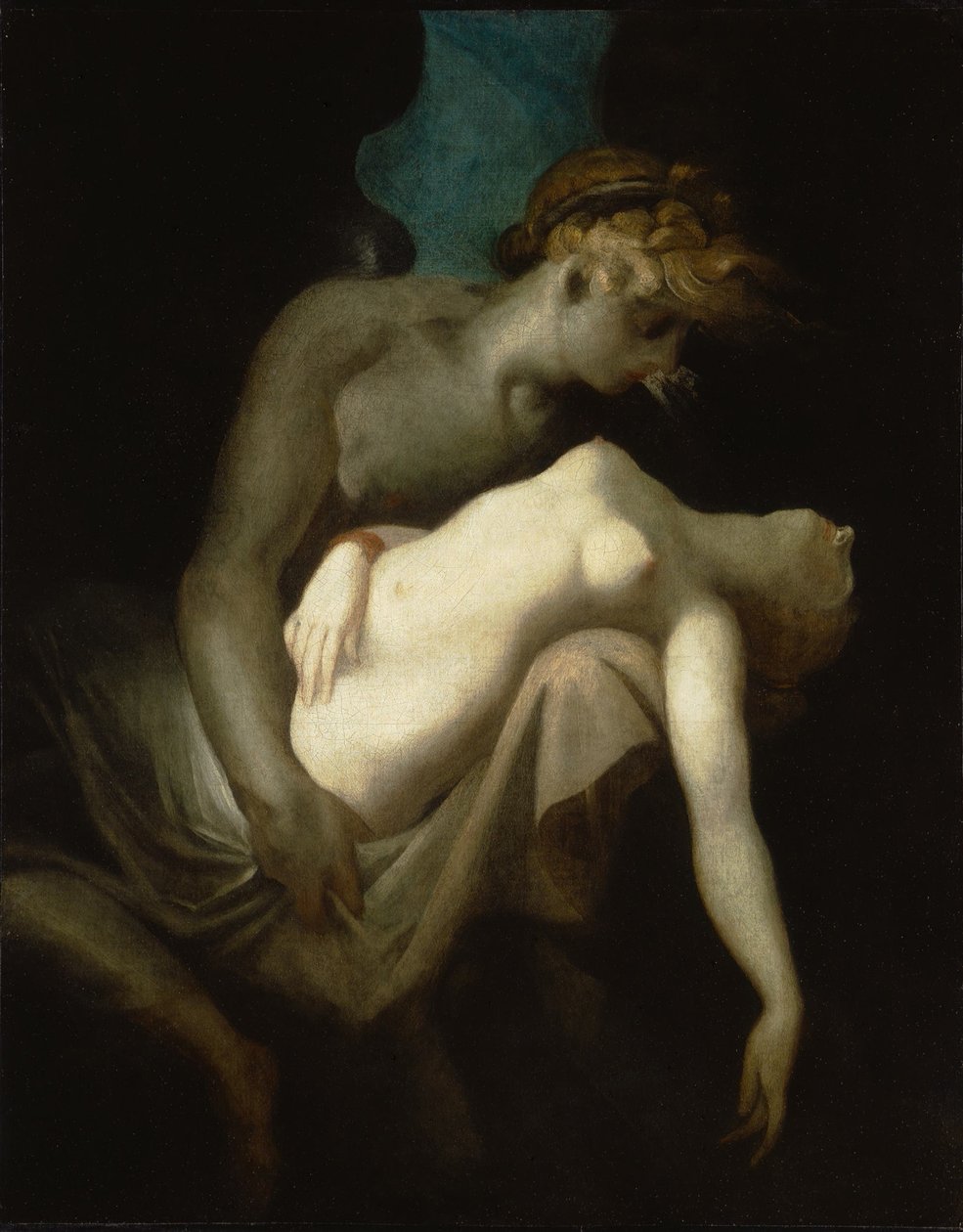 Cupido y Psique, c. 1810 de Füssli