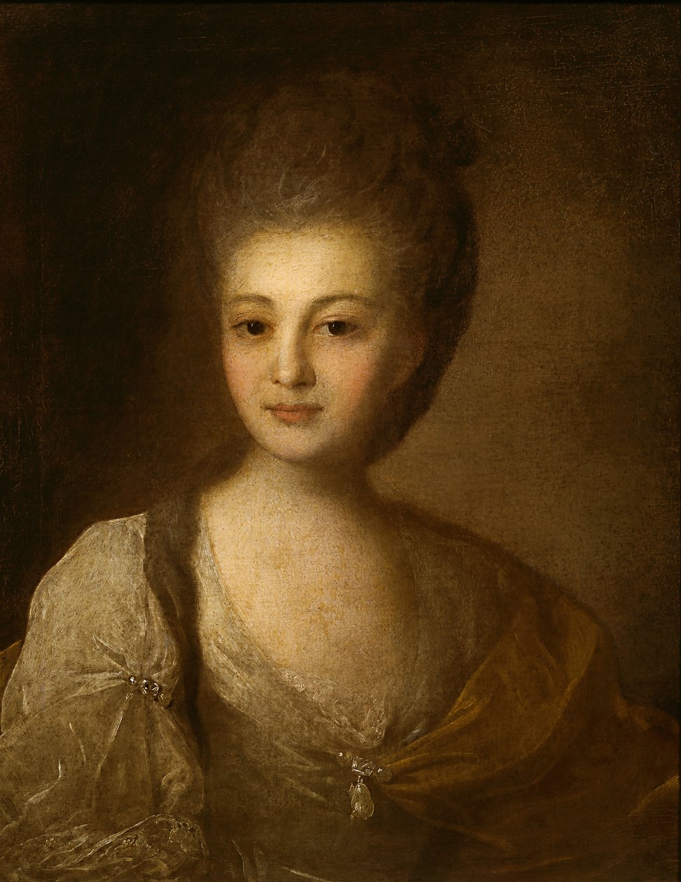 Ruso: "Retrato de A.P.Struiskaya" Retrato de A.P.Struiskaya de Fyodor Rokotov