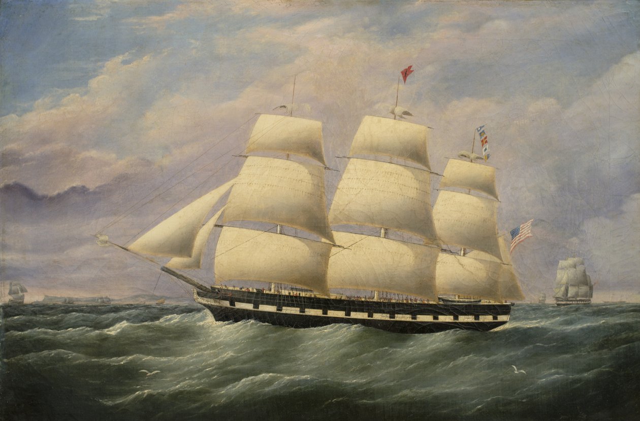 Barco clipper American Eagle, 1856 de G. Dell