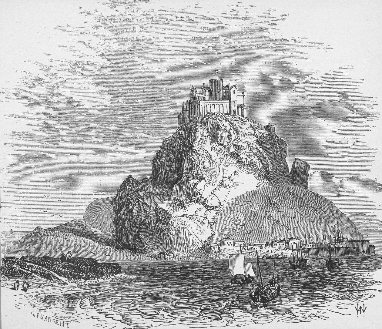 Monte de San Miguel, Cornualles, Inglaterra, de 