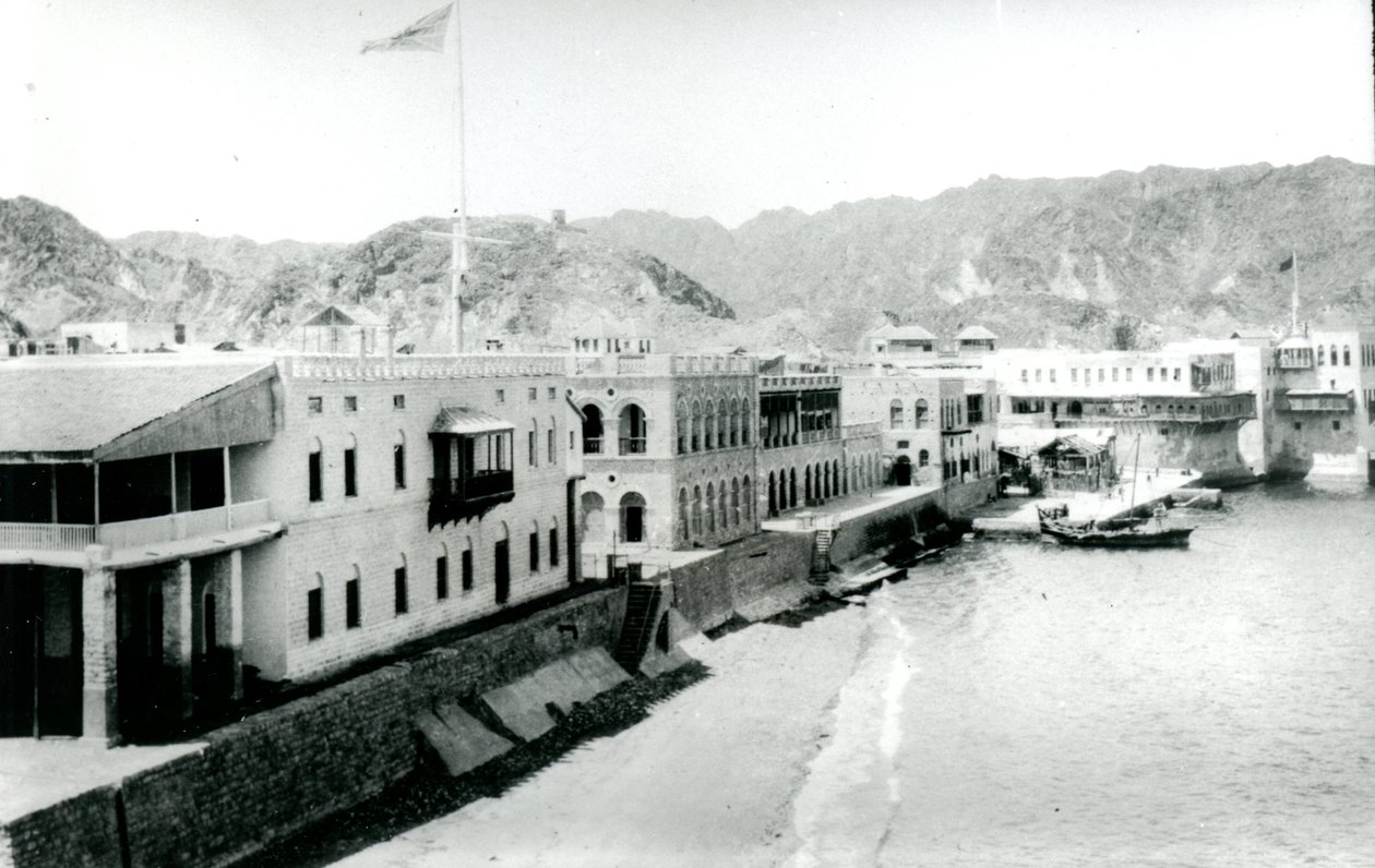 Paseo marítimo de Mascate de G.J. Eccles