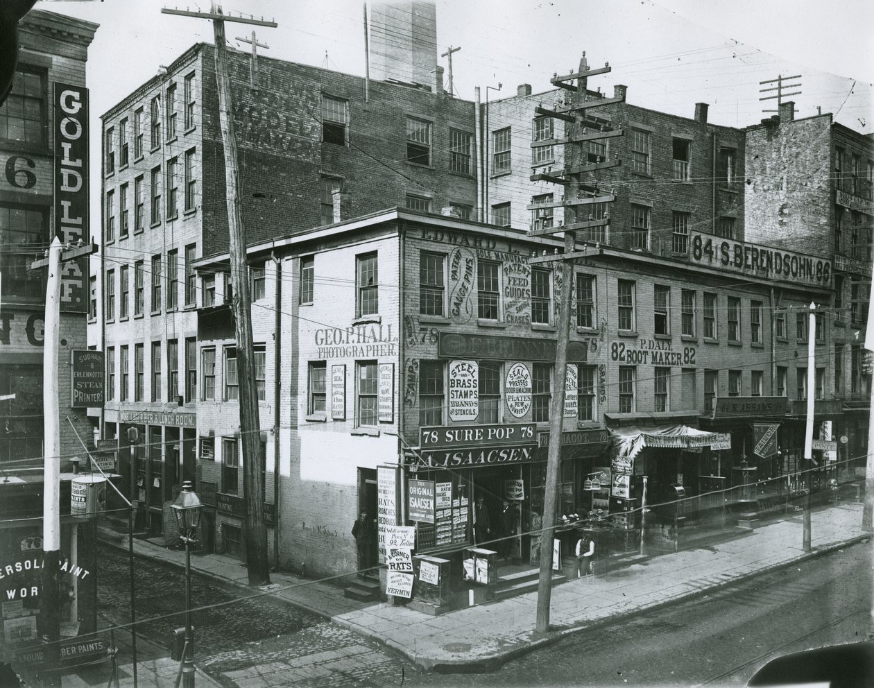 78 a 86 Fulton Street, Ciudad de Nueva York de G.P. Hall und Sohn