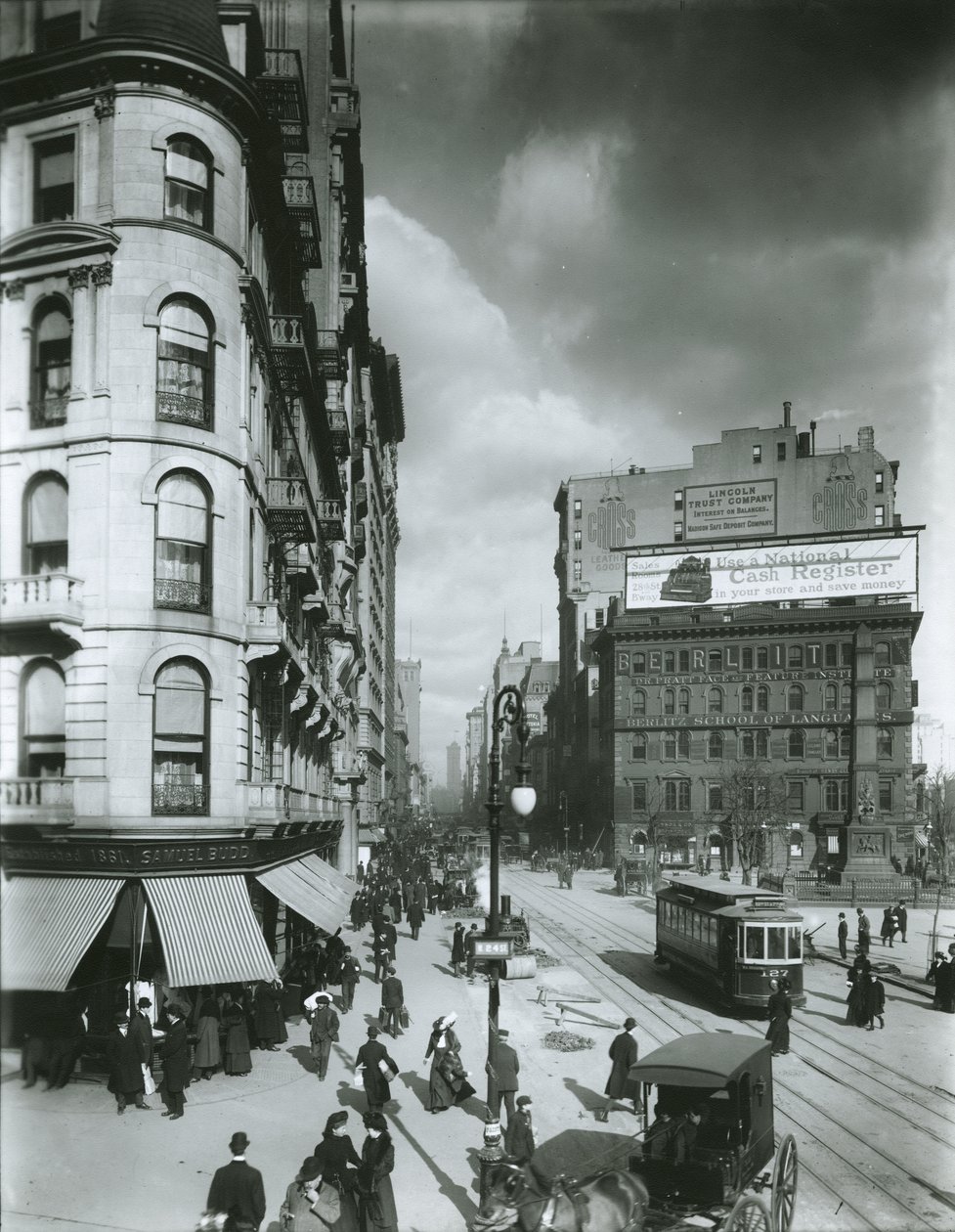 Broadway al norte desde la calle 24, Ciudad de Nueva York de G.P. Hall und Sohn
