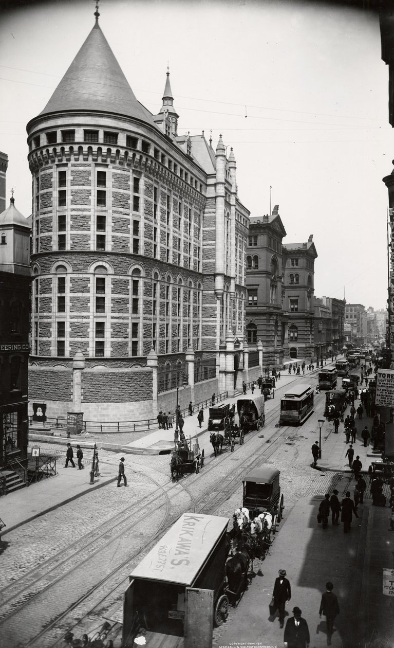 Las tumbas (cárcel de la ciudad de Nueva York) 1904 de G.P. Hall und Sohn