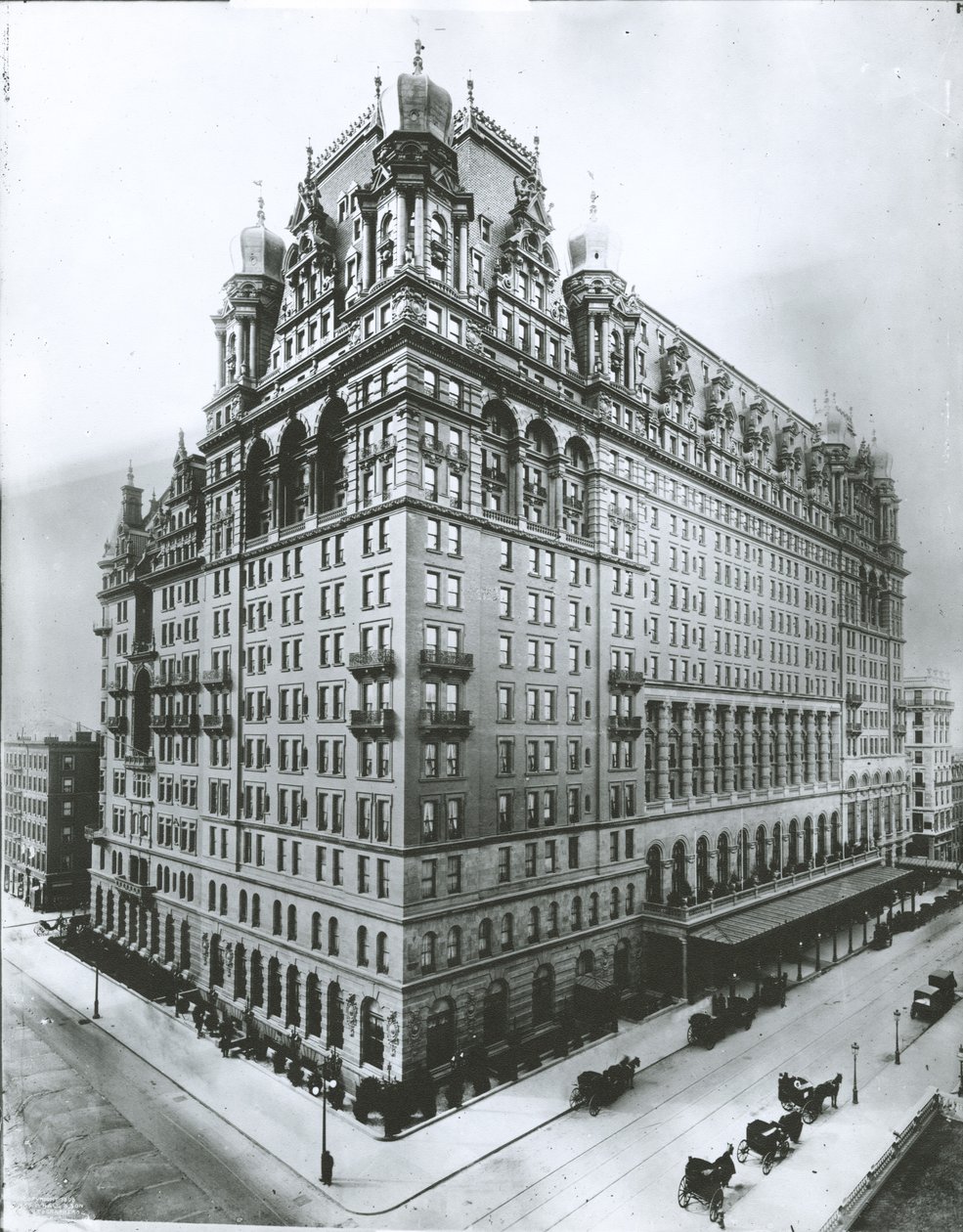 El Hotel Waldorf Astoria, Ciudad de Nueva York de G.P. Hall und Sohn