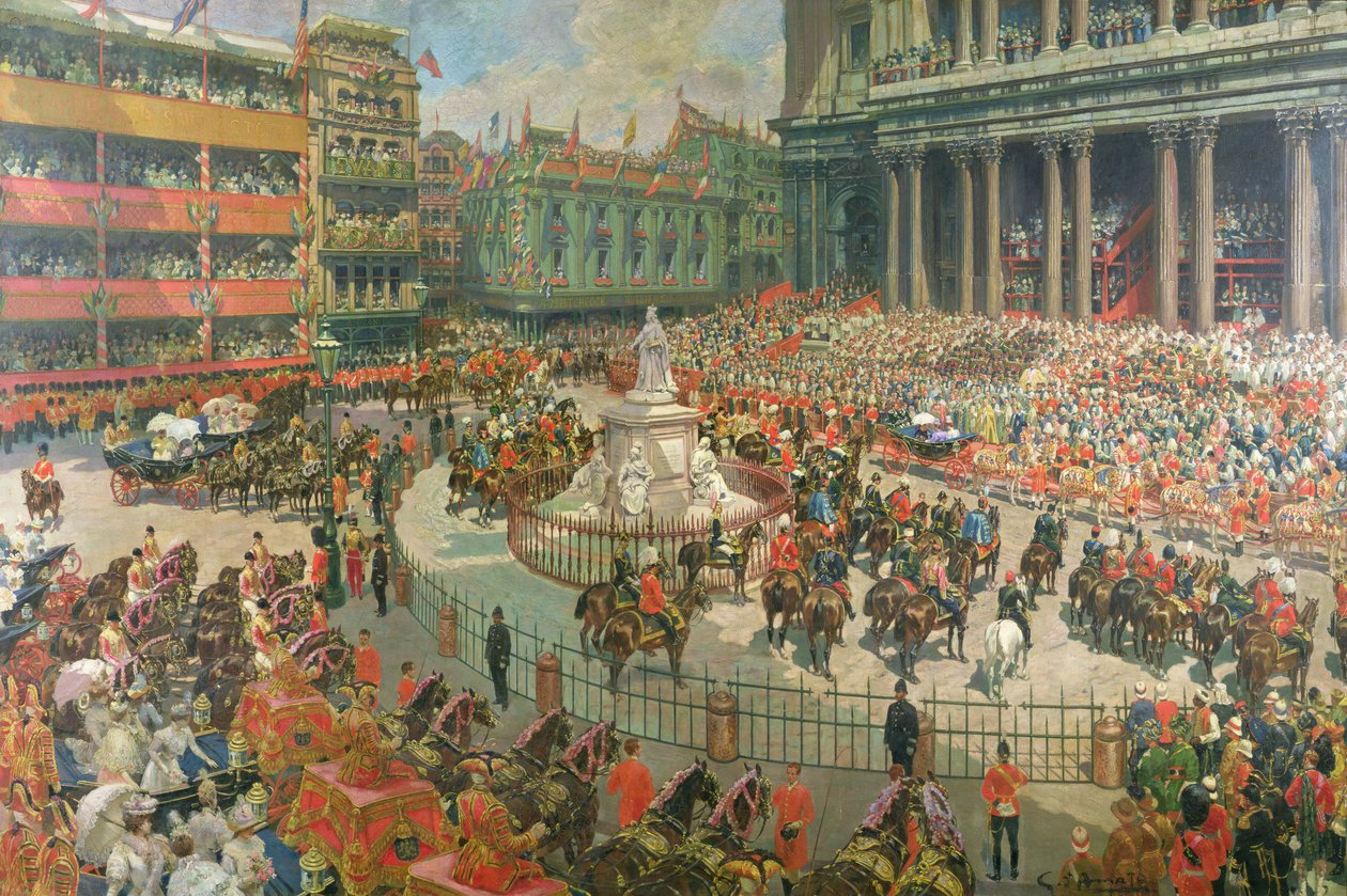 Jubileo de Diamante de la Reina Victoria, 1897 de G.S. Amato
